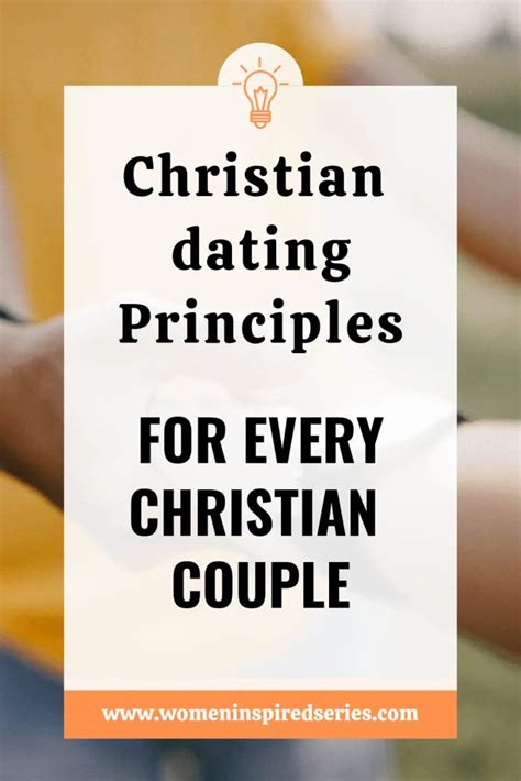 godly dating principles
